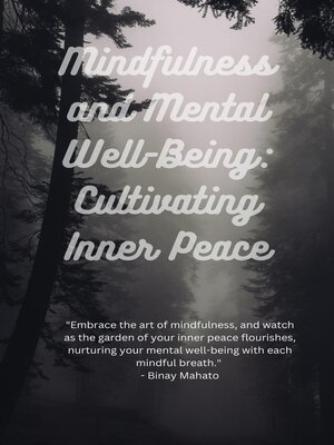 cover image of Mindfulness and Mental Well-Being